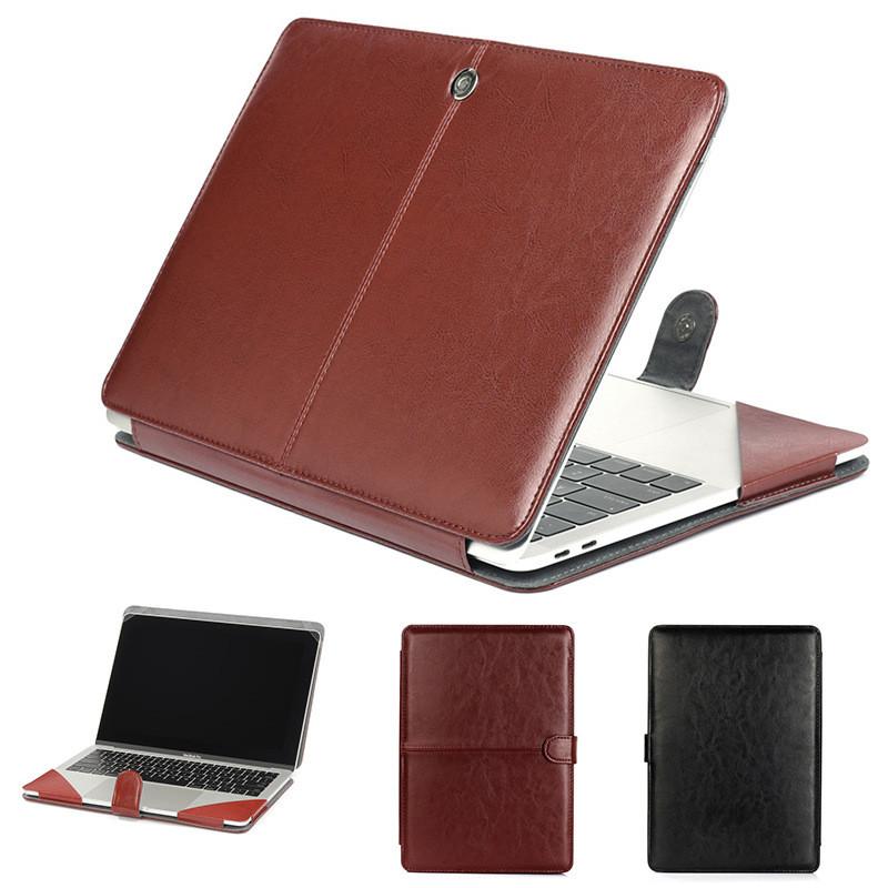 Case Suitable Laptop For Pro 11 13 15 Pu Leather Protective Sleeve