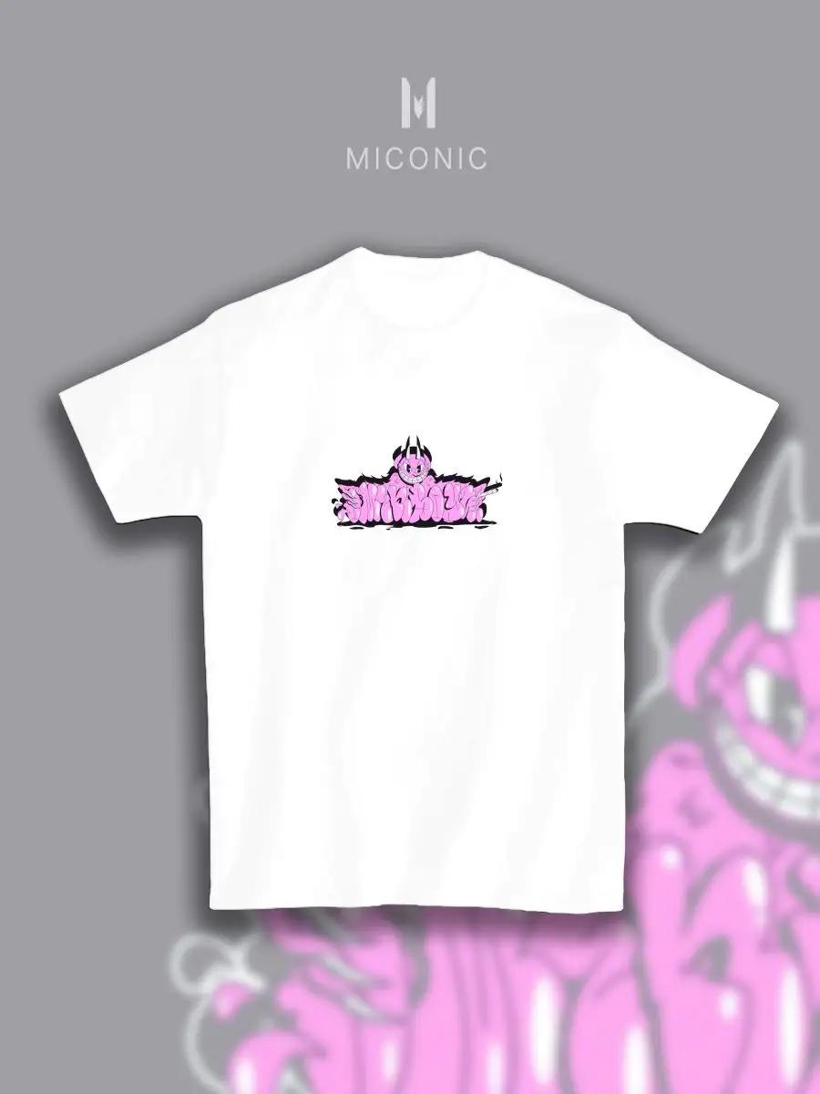 Y2K grunge printed T-shirt 3XL