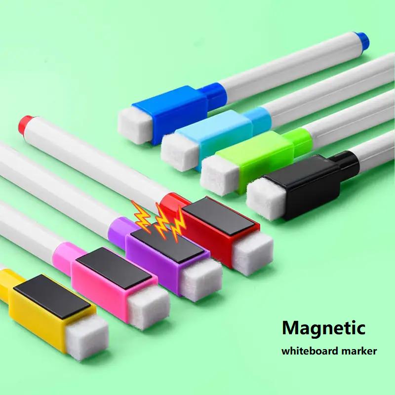 8-Color Erasable Whiteboard marker Pens With magnet For School And Office