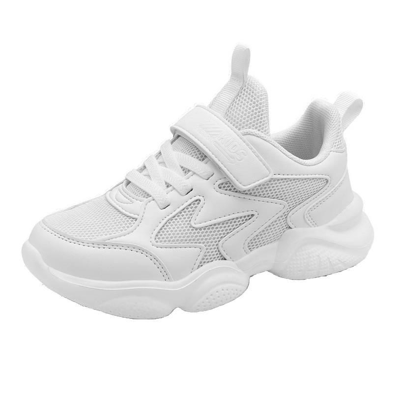New children's sports sneakers, suitable for both boys and girls, breathable mesh design, perfect for school and casual wear in autumn