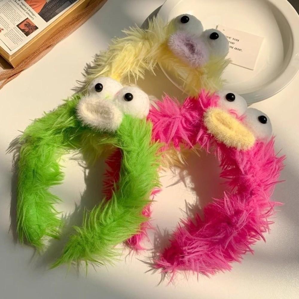Colorful Cosplay Hairband Plush Funny Hair Hoop Creative Headband