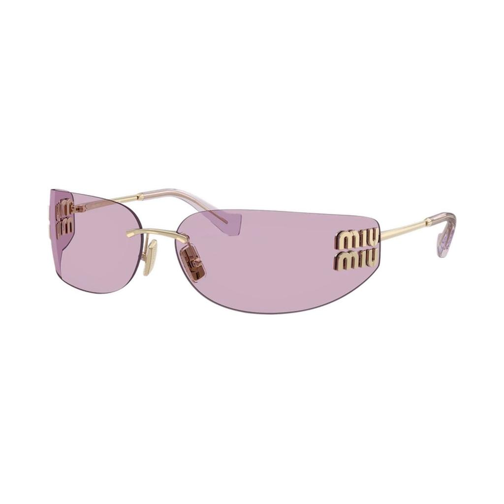 Miu Miu Minimalist Fashion Irregular Shape Sunglasses Unisex sunglasses 0MU-A51S-ZVN90O