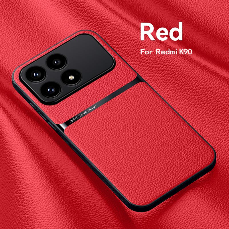 For Mi Poco X8 X7 X6 F8 F7 F6 M8 M7 Pro F8 F7 Ultra X8Promax C81 C75 C71 Leather Litchi Texture with Ultra-Thin Slim Phone Case