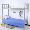 Velvet Single Bed Sheet & Double Quilt Cover for Dormitories in Simple Style