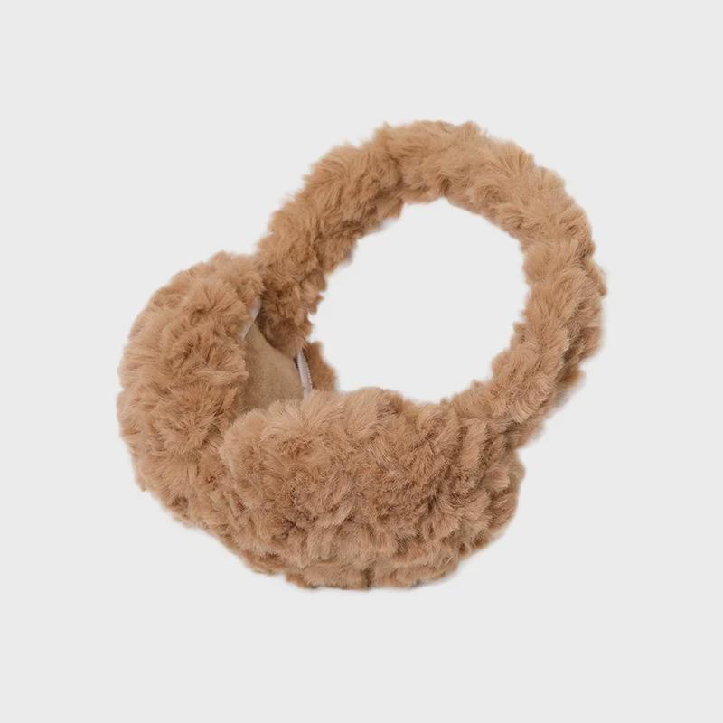 2024 Women's Winter Velvet Earmuffs: Thickened, Foldable Design for Warmth Outdoors