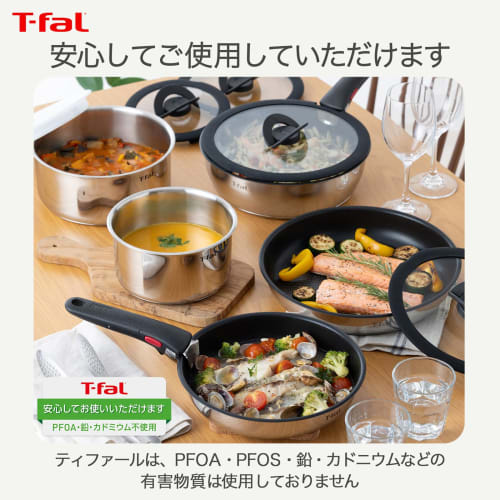 [Online Exclusive] T-fal 14-Piece Removable Handle Pot and Pan Set, Induction and Gas Compatible, Includes Two Dedicated Handles, Free of PFOA and Oth