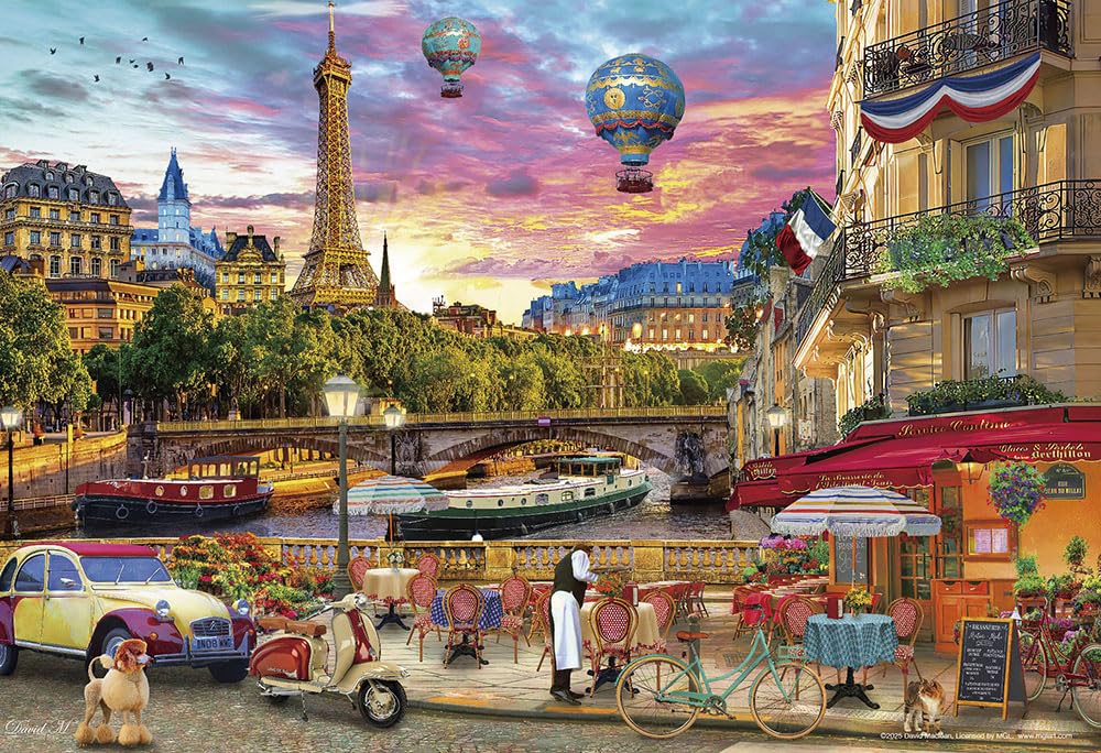 [Made in Japan] Beverly 1000 Micro-Piece Jigsaw Puzzle, Paris, City of Love (26x38) 1000M-028