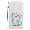 Adorable Kitten Pattern PU Leather Wallet Phone Case for iPhone,Samsung,Xiaomi Redmi,Motorola,Blackview,Oppo,Huawei,Honor,Google,ZTE,Ulefone,TCL