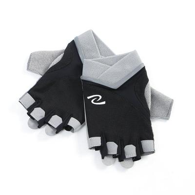Sports Women's Mesh Gym Gloves (M) (Black)