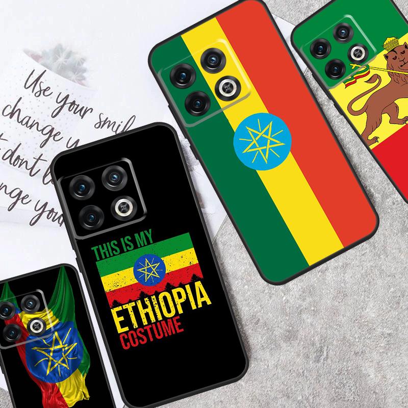 Ethiopia Flag Case For OnePlus 12 11 10 Pro 8T 9R 10T 10R 12R OnePlus Nord CE 2 3 Lite 2T N10 N20 Coque