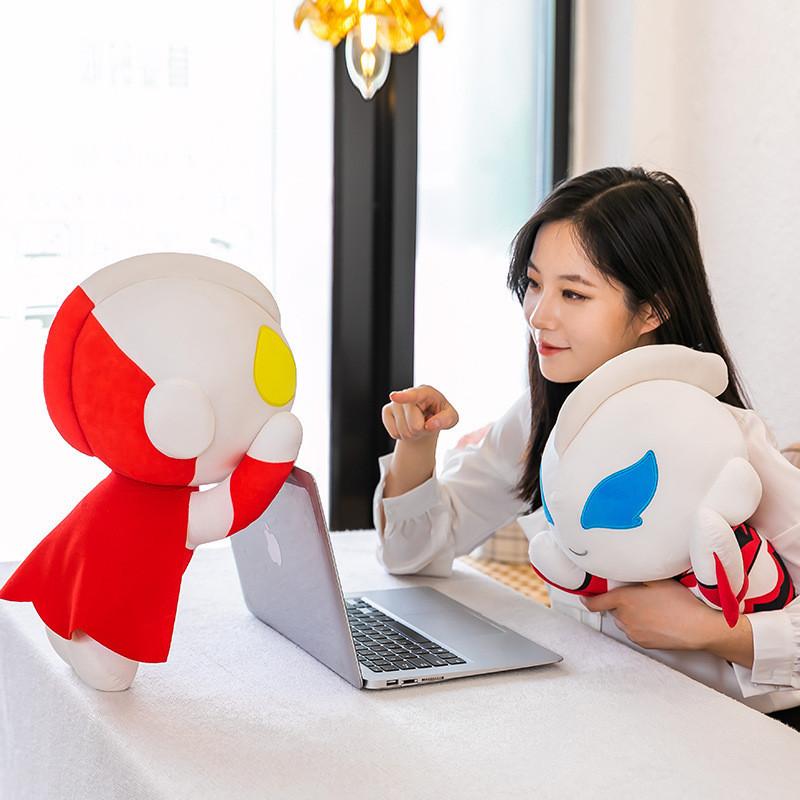 Ultraman Zero Plush Toy Cartoon Stuffed Dolls Bedroom Decoration Gifts Kids