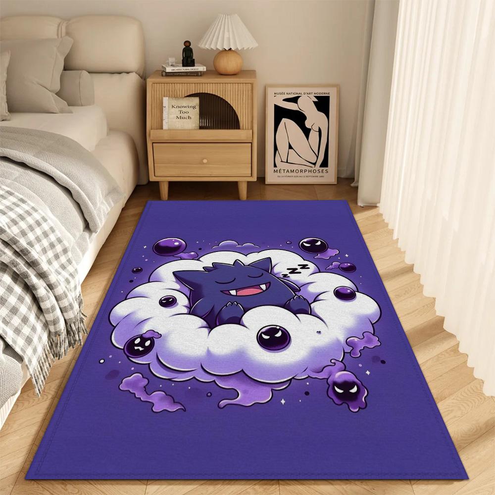 Fashion Entrance Mat Living Room P-Pokemon Rugs Decoration G-gengar Kitchen Carpet Balcony Doormat Front Door Bath Mats House