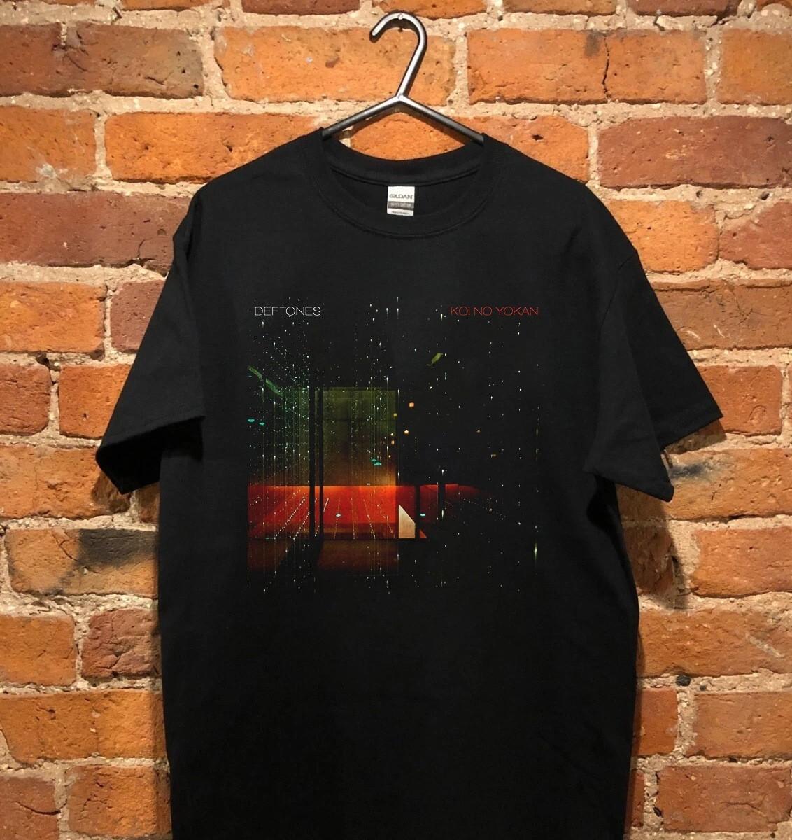 HOT! Deftones - koi no yokan Black Heavy Cotton T-Shirt L