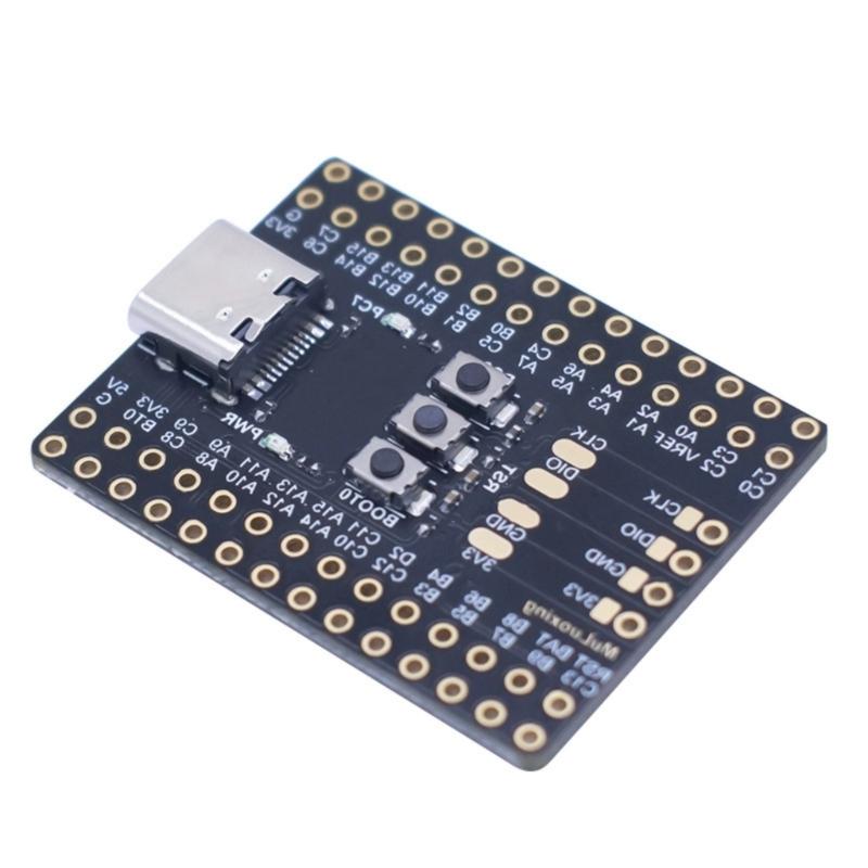 Compactly STM32F103RCT6 Development Board Ideal for Embedde Systems and DIY Electronics For I2C SPI UART Protocols