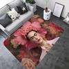 Tappetino Vintage Artista F-Frida K-Kahlo Stanza dei Bambini Decorazione Camera da Letto Balcone Tappetino Antiscivolo Tappetino Ingresso Tappeto