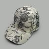 Ethnic Style Flower Embroidery Printed Baseball Cap Ladies Elegant Fashion Casual Outdoor Cap