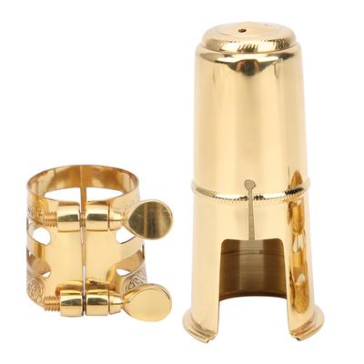 Altsaxophon Mundstück Kit Ligatur Kappe Befestigungen Teile Metall Musik Instrument Zubehör