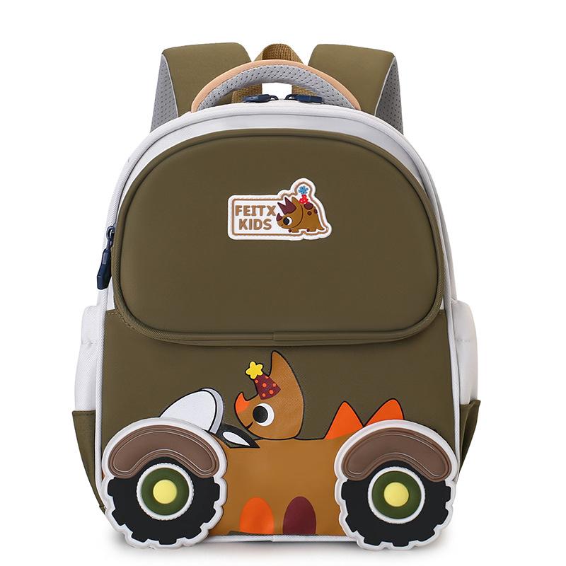 New kindergarten schoolbag cute cartoon boys and girls backpack high value children's spine backpack