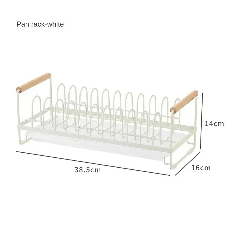Lagerregal Küchenlagerregal Perforationsfrei Abtropfschalenablage Haushaltsarbeitsplatte Utensilien Schrankregal