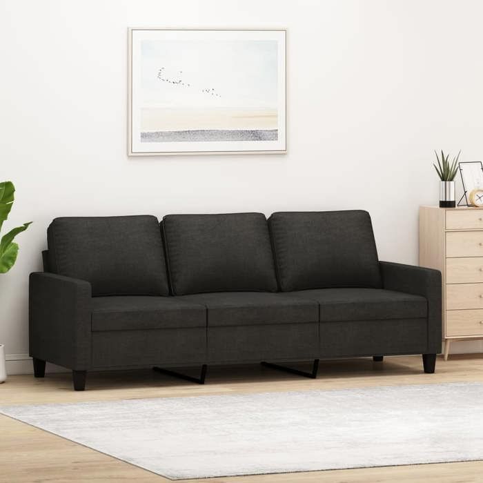 VidaXL 3-Seater Sofa, Seat with Padded Armrests and Backrest, Living Room Furniture, Modern, 359175