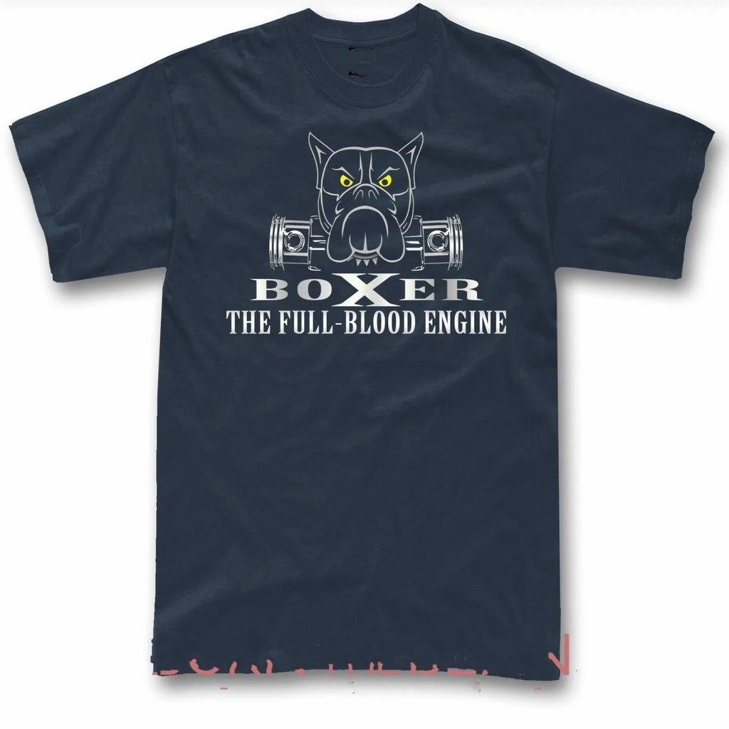 Boxer Engine Fashion Design Turbo Fans TShirt Summer Cotton Short Sleeve ONeck Unisexs T Shirt New S3XL
