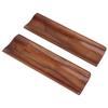 2PCS Sushi Plate Long Rectangle Plate Wood Japanese Style 7.2x2.1in Serving Platter for Cracker Party Home