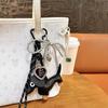 Creative new dachshund leather bag hanging keychain exquisite bow love bag pendant small gift wholesale