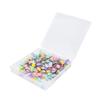 200Pcs Flower Button Head Pins Cute Flower Butterflies Colorful DIY Decorative Positioning Pin for