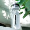 Bidon Rowerowy Butelka 750 Ml - Przezroczysto Czarna