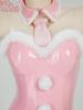 Mobbunny Beautiful Bunny Girl Rabbit Cute Bodysuit and Cute Outfit Fancy Pink Women's Costume, Cosplay, Anime, Game, Uniform, Sexy, Leotard, Set,