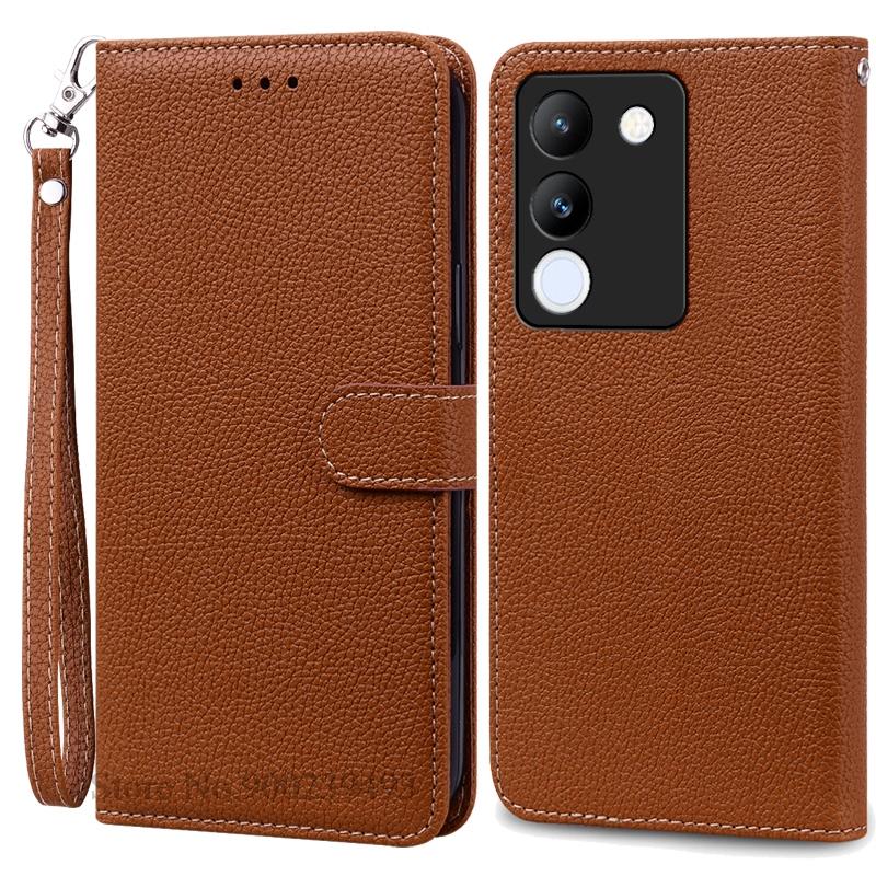 Für Vivo V29e 5G Hülle Brieftasche Buch Lederhülle Für Vivo V29E Hülle Ständer Schutzhülle Für Vivo V29e 5G Hülle Coque Fundas