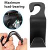 2pcs Universal Car Seat Headrest Hook for Auto Back Seat Storage Organizer Hanger Storage Holder Car Interior