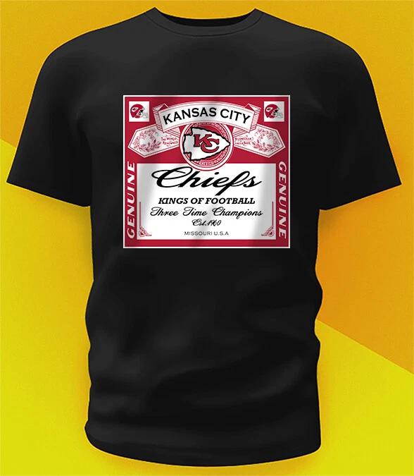 Kansas City Chiefs Kings Of Football Shirt Sizes From Youth To Adult 6XL S