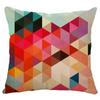 Modern Colorful Geometric Style Pillow Cover Living Room Sofa Office Seat Car Waist Cushion   Home Decoration