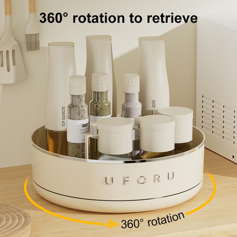 UFORU Multifunctional Adjustable Kitchen accessories Large Capacity Home Condiment Organizer Box