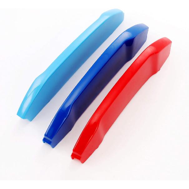 Tricolor Grille ert Trims Compatible with BMW G01 X3 2018- or G02 X4 - (Not fit for X4 M40i) Accessories for 7-Beams Standard Kidney Grille