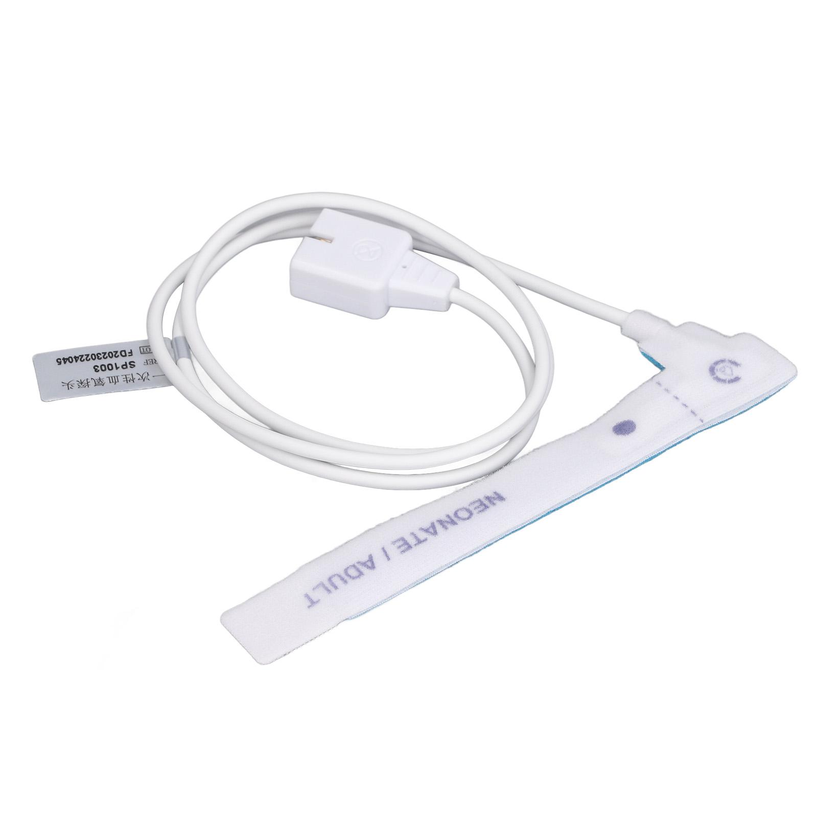 

Неонатальный Взрослый Датчик SpO2 для Mindray Одноразовый Кабель 0,9 м 7-контактный Отверстие Высокая Точность Клейкая Лента Оксиметрический Зонд