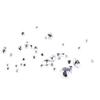 Bulk Pack of 1000 Mixed Transparent Acrylic Diamonds for Wedding Events