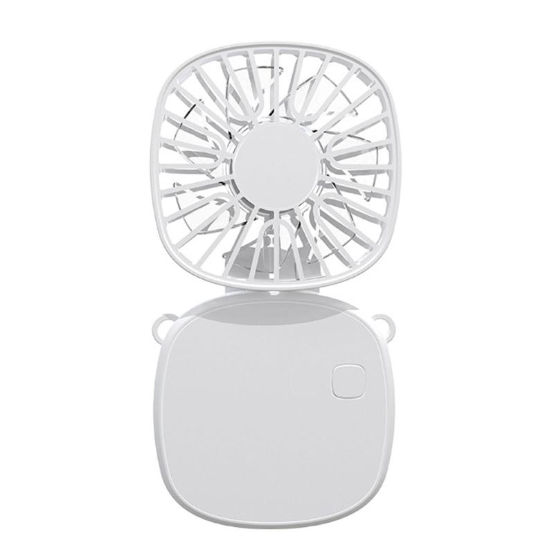 Handheld Fan Foldable Fan Rechargeable Small Pocket Fan with 3 Speed USB Fan for Office Outdoor Indoor Pocket Fan