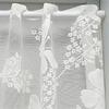 Semi Sheer Laces Window Curtain for Romance in Bedroom Living Room or Dining Space