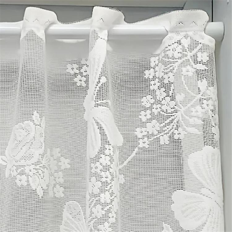 Semi Sheer Laces Window Curtain for Romance in Bedroom Living Room or Dining Space