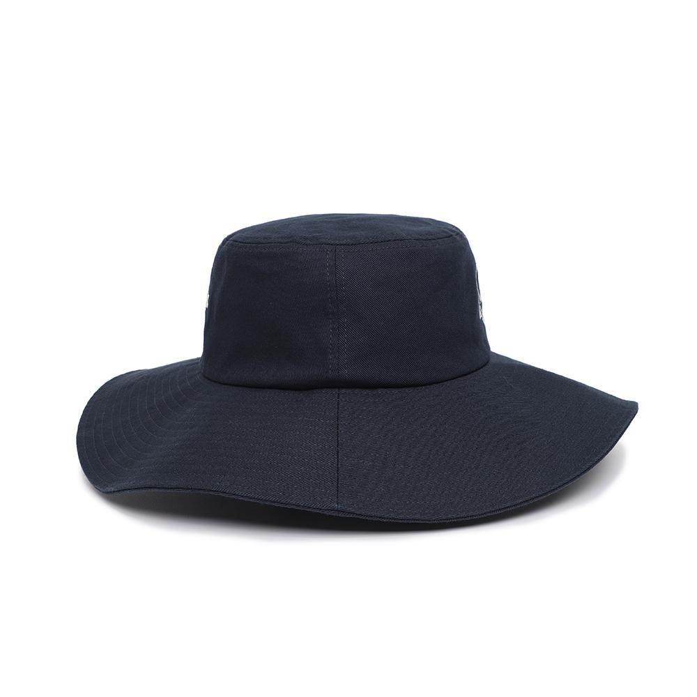 MALBON GOLF Washed Cotton Bucket Hat Navy