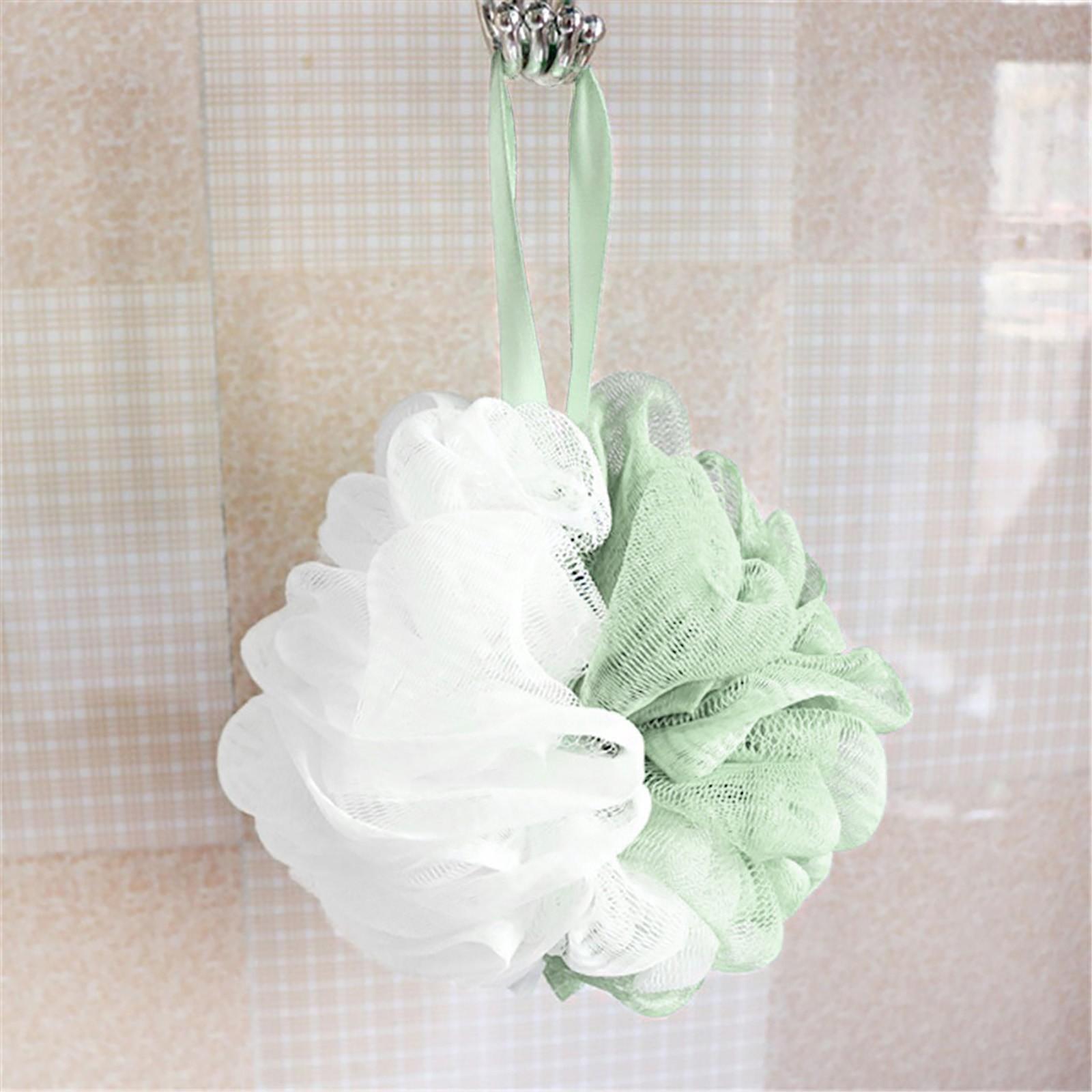 

Люфа, губка для душа, пуф, сетчатый шарик, отшелушивающий премиум-класс синий