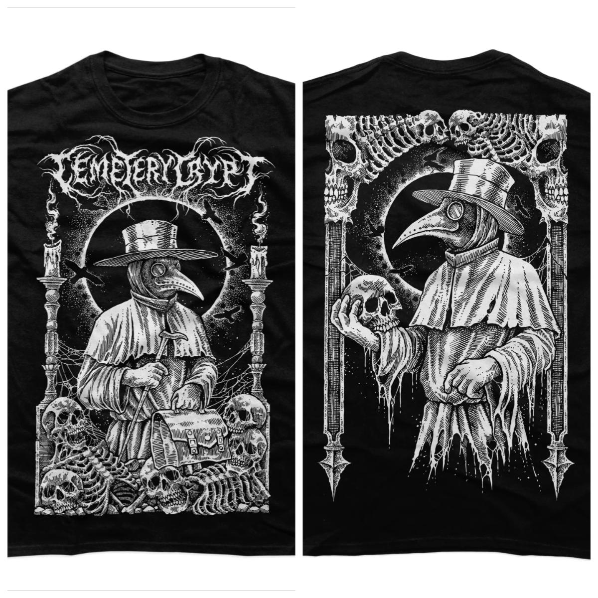 

Best Selling Fashion Plague Doctor T Shirt Graphic T Shirts Retro Streetwear High-quality Crew-neck Short-sleeved Men s T-shirt 4XL