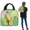 Wobbly Life Gaming Funny Games Insulated Lunch Bag for Women Children Portable Food Boxes Thermal Lunch Box Tote