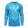 Hook Tackle UPF50 Fishing Shirt Ice Silk Lightweight Breathable Long Sleeve Hooded Men Outdoor Angling