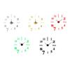 Modern Nordic Wall Clock Battery Powered Quiet Non-ticking Arabic Numerals Clock 3D Effect DIY Wall Clock for Living Room