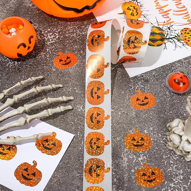 500Pcs Glittering Flower Sticker Party Gift Wrapping Label Sticker Children Reward Stickers Scrapbook Stationery