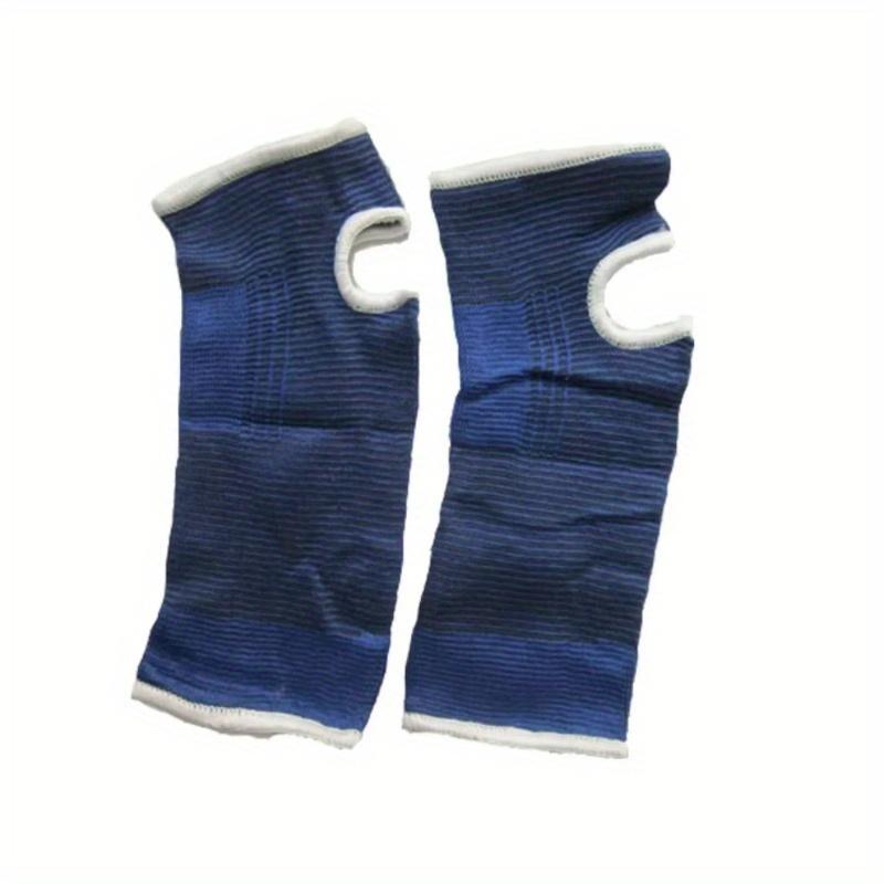 1Pair Knitted Compression Ankle Brace Sock Elastic Breathable Ankle Support Sleeve for Sport Running Cycling Basketball Football