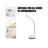 LED Light Table Lamp, Desk Lamp, Eye Protection Lamp, Reading 360 LED Rotating LED Light Table Lamp, White, 1 Pcs
